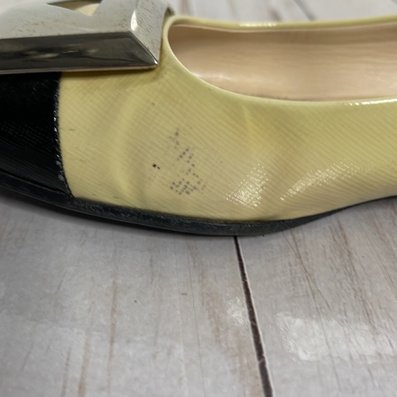 Prada Milano pointy toe flat with Hardware logo size38 (US size 8) - Picture 10 of 10